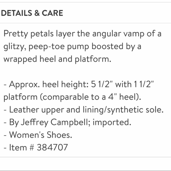 Jeffrey Campbell Turner rhinestone embellished platform pump 7 - Picture 7 of 8